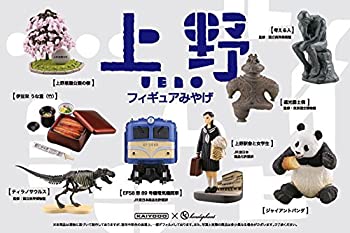 【中古】【非常に良い】海洋堂　上野フィギュアみやげ　レア込み全8種コンプリートセット