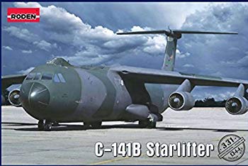 【中古】PLASTIC MODEL TRANSPORT AIRCRAFT \"LOCKHEED C-141B STARLIFTER \"" 1/144 RODEN 331 Aeroplane miniatures Plastic model building aeroplane z2zed1b"