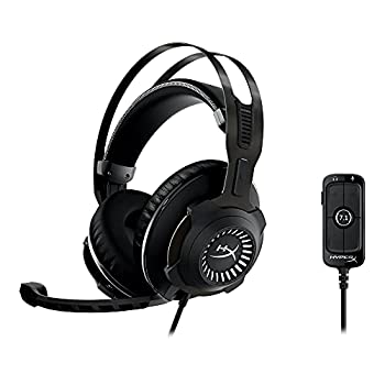 【中古】HyperX Cloud Revolver + 7.1 ゲーミングヘッドセット 7.1ch PS4 PS5 PC Switch Xbox低反発クッション 3.5mm 頑丈なスチールフレーム TeamSpeak
