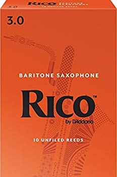 【中古】【非常に良い】RICO リード バリトンサクソフォーン 強度:3(10枚入)アンファイルド RLA1030 cm3dmju