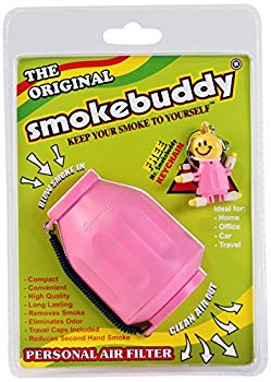 【中古】(スモークバディ) smokebuddy 煙 口当たり 消臭ろ波器 一風変わった大きさ サクラ色 文字記号 手がかりチェーン店付 qqffhab