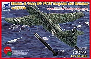 【中古】ブロンコモデル 1/72 独・ブロームウントフォスBv P178+LTF5b飛行魚雷 プラモデル w17b8b5