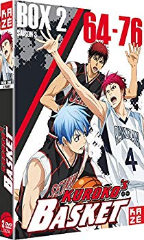 【中古】黒子のバスケ 3期 DVD-BOX2 (64-76話 300分) くろこのバスケ 藤巻忠俊 アニメ [DVD] [Import] [PAL 再生環境をご確認ください]｜ドリエム店