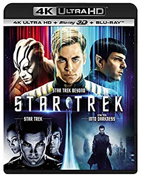 【中古】スター・トレック 3 ムービー・コレクション (4K ULTRA HD + 3D Blu-ray + Blu-rayセット)｜ドリエム店