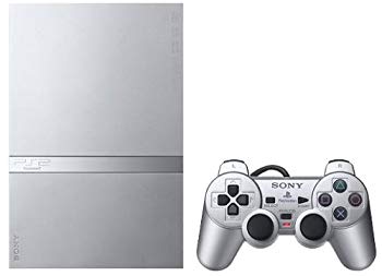【中古】PlayStation 2 繻子・しろがね色 (SCPH-77000SS) 【製造業者生み出すこと為し終わる】 bme6fzu