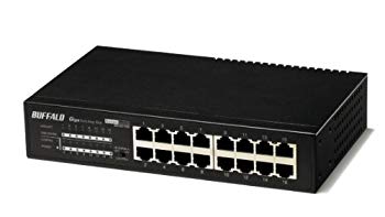 【中古】【非常に良い】BUFFALO レイヤー2 ノン・インテリジェントGigaスイッチ16ポート BS-G2116U wgteh8f