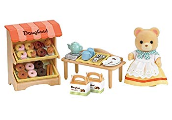 【中古】シルバニアファミリー お店 あげたてドーナツ屋さんセット｜ドリエム店