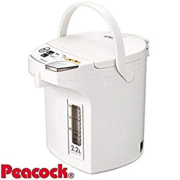 【中古】Peacock ピーコック魔法瓶 電動給湯ポット(2.2L) WMJ-22 ホワイト(W)|ドリエム店