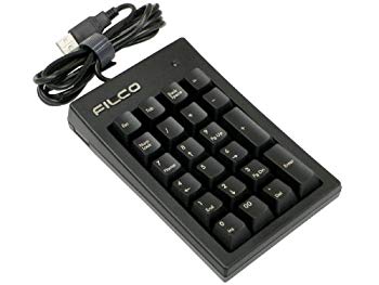 【中古】FILCO Majestouch TenKeyPad USBテンキーパッド独CherryMX茶軸スイッチ ブラック FKB22MB bme6fzu