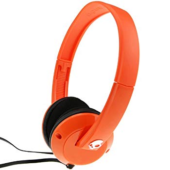 【中古】Skullcandy Uprockヘッドフォンマイク付きオレンジ/ホワイト、1サイズ khxv5rg