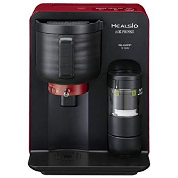 【中古】シャープ ヘルシオ(HEALSIO) お茶プレッソ 湯ざまし機能付き レッド TE-TS56V-R qqffhab