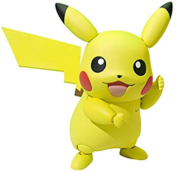 【中古】S.H.フィギュアーツ ポケットモンスター ピカチュウ 約100mm PVC&ABS製 塗装済み可動フィギュア ggw725x