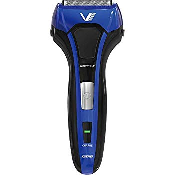 【中古】IZUMI S-DRIVE ソリッドシリーズ 往復式シェーバー 3枚刃 ブルー IZF-V538-A mxn26g8