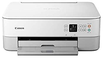 【中古】【人並み外れたに好いたらしい】Canon 印刷機 A4インクジェット結びあわせる機 PIXUS TS5330 白いこと 2019年青写真 テレ細工物向け