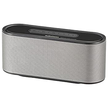 【中古】【非常に良い】オーム電機 AudioComm Bluetoothワイヤレススピーカー ステレオ シルバー ASP-W720N 03-2194 OHM|ドリエム店