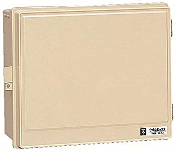 【中古】未来工業 ウオルボックス 屋根無・ヨコ型 有効フカサ159 ベージュ 1個 WB-14AOJ｜ドリエム店