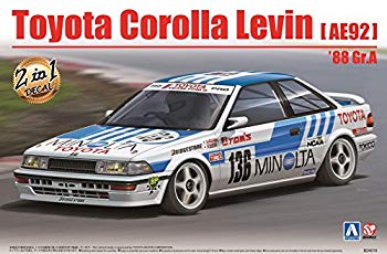 【中古】【人並み外れたに好いたらしい】青島文化教材社 1/24 BEEMAXつづき物 No.12 トヨタ カローラ レビンAE92 1988 人だかりA操作手順 プラモデル dwos6rj
