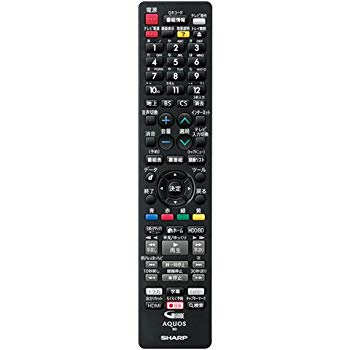 【中古】シャープ[SHARP] オプション・消耗品 【0046380275】 ブルーレイディスクレコーダー用 リモコン（BD-ＵＴ3100 BD-UT2100 BD-UT1100） z2zed1b