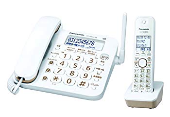 【中古】パナソニック RU・RU・RU デジタルコードレス電話機 子機1台付き 1.9GHz DECT準拠方式 VE-GD23DL-W khxv5rg