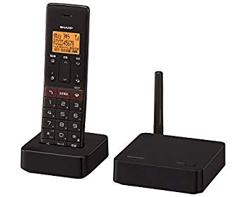 【中古】シャープ 電話機 コードレス 1.9GHz DECT準拠方式 迷惑電話機拒否機能 ブラウン系 JD-SF1CL-T|ドリエム店