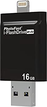 【中古】PhotoFast Lightning繋ぎ積み上げるUSB閃光電球記憶装置「i-FlashDrive EVO」16GB IFDEVO16GB