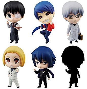 【中古】【非常に良い】東京喰種 トーキョーグール SDフィギュアスイングコレクションVol.2 ガチャ アオシマ文化教材社（シークレット付き全6種フルコンプセット） 2zzhgl6画像