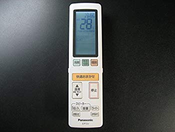 【中古】パナソニック エアコンリモコン A75C4658 dwos6rj
