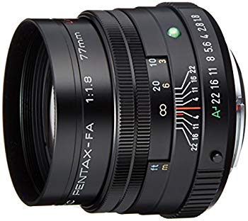 【中古】【非常に良い】PENTAX リミテッドレンズ 望遠単焦点レンズ FA77mmF1.8 Limited ブラック Kマウント フルサイズ・APS-Cサイズ 27980 cm3dmju