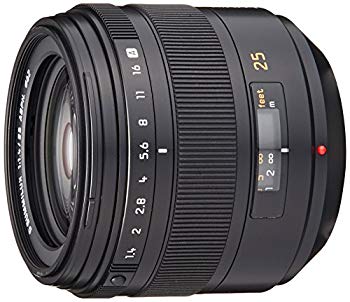 【中古】【非常に良い】パナソニック 単焦点レンズ フォーサーズ用 ライカ D SUMMILUX 25mm/F1.4 ASPH. L-X025 bme6fzu