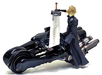 【中古】FINAL FANTASY VII アドベントチルドレン PLAY ARTS クラウド&フェンリル 【US版】(PVC塗装済みアクションフィギュア) 6g7v4d0