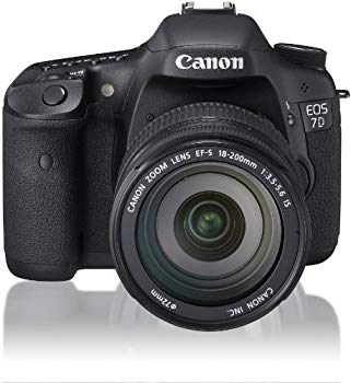 【中古】Canon デジタル一眼レフカメラ EOS 7D レンズキット EF-S18-200mm F3.5-5.6 IS EOS7D18200ISLK|ドリエム店