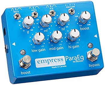 【中古】Empress Effects エンプレスエフェクト EQ(イコライザー) ブースター ギターエフェクター ParaEQ w/Boost|ドリエム店