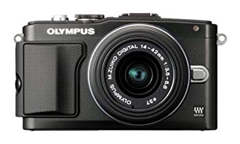 【中古】OLYMPUS ミラーレス一眼 PEN Lite E-PL5 レンズキット ブラック E-PL5 LKIT BLK i8my1cf