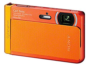 【中古】SONY デジタル写真機 Cyber-shot TX30 光学5倍 オレンジ色 DSC-TX30-D khxv5rg