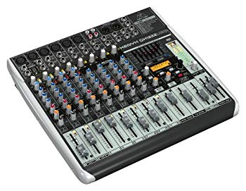 【中古】【非常に良い】ベリンガー 12入力 2バスミキサー USBオーディオインターフェース エフェクター QX1222USB|ドリエム店