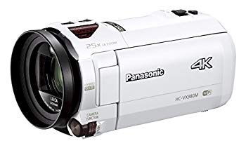【中古】【人並み外れたに好いたらしい】パナソニック デジタル4Kテレビカメラ VX980M 64GB 後ほどから手を加える 白いこと HC-VX980M-W ggw725x