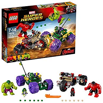 【中古】【人並み外れたに好いたらしい】レゴ (LEGO) スーパー・ヒーローズ ハルク vs 赤いことハルク 76078 2zzhgl6