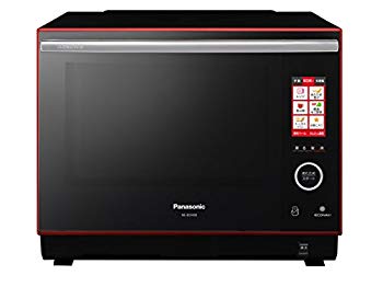 【中古】パナソニック ビストロ スチームオーブンレンジ 30L ヘルツフリー ルージュブラック NE-BS1400-RK dwos6rj