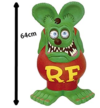 【中古】【非常に良い】ラット フィンク ジャンボ コイン バンク【GREEN】rat Fink｜ドリエム店