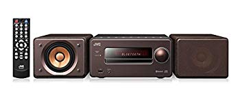【中古】JVC Bluetooth相応うUSB端子積み上げる コンパクトコンポーネントシステム(赤銅色)白木玉蜀黍 WOOD CONE EX-S55-T n5ksbvb