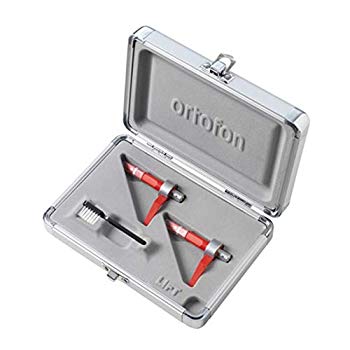【中古】ortofon CONCORDE MKII Twin Digital 薬莢 DJ用 貝殼一体型 × 2個容器に並べる オルトフォン z2zed1b