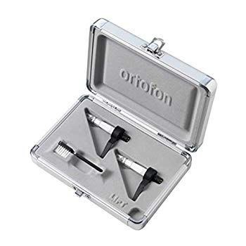 【中古】ortofon CONCORDE MKII Twin SCRATCH 薬莢 DJ用 貝殼一体型 × 2個容器に並べる オルトフォン z2zed1b