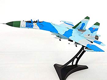 【中古】P - 42?( su-27ub ) flanker-cロシア空軍???with Display Stand???1?/ 72?Diecastモデル|ドリエム店