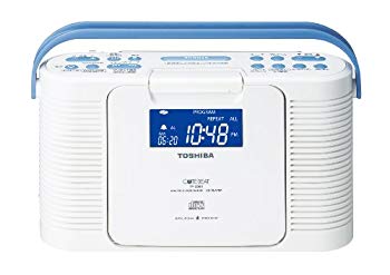 【中古】【非常に良い】TOSHIBA 防水CDクロックラジオ CUTEBEAT ホワイト TY-CDB5(W) wyw801m