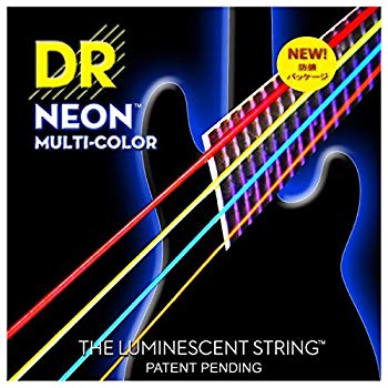 【中古】【非常に良い】DR ベース弦 NEON ニッケルメッキ マルチ カラー コーテッド .045-.105 NMCB-45｜ドリエム店