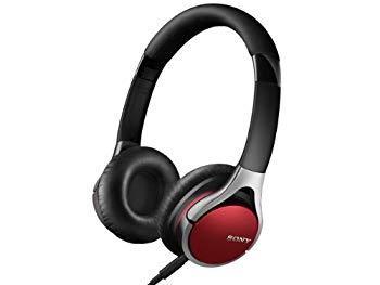 【中古】【人並み外れたに好いたらしい】SONY 密閉型オンイヤーヘッドホン ハイレゾ音源相応う 遠隔操作・マイクロホン付 折りたたみ式 赤いこと MDR-10RC/R rdzdsi3 オーディオ-TV・オーディオ・カメラ-ヘッドホン・イヤホン
