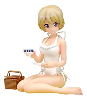 【中古】BEACH QUEENS ガールズ&パンツァー ダージリン 1/10スケール PVC製 塗装済み 完成品 フィギュア