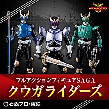 【中古】【非常に良い】仮面ライダークウガ フルアクションフィギュアＳＡＧＡ クウガライダーズ 【ドラゴンフォーム、ペガサスフォーム、タイタンフォームの3体セット