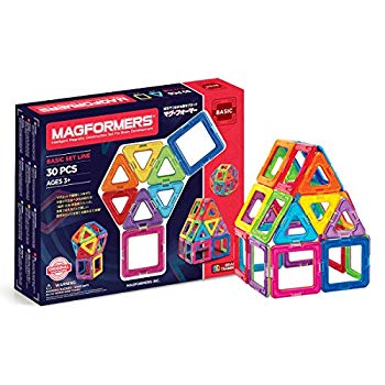 【中古】【非常に良い】ボーネルンド マグ・フォーマー (MAGFORMERS) ベーシックセット [30ピース] 対象年齢 3歳~ MF701005J z2zed1b