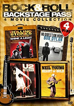【中古】【非常に良い】Rock & Roll Backstage Pass - 4 Movie Collection [DVD]